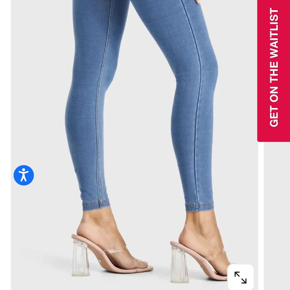 Freddy Women's Light Blue Jeggings
